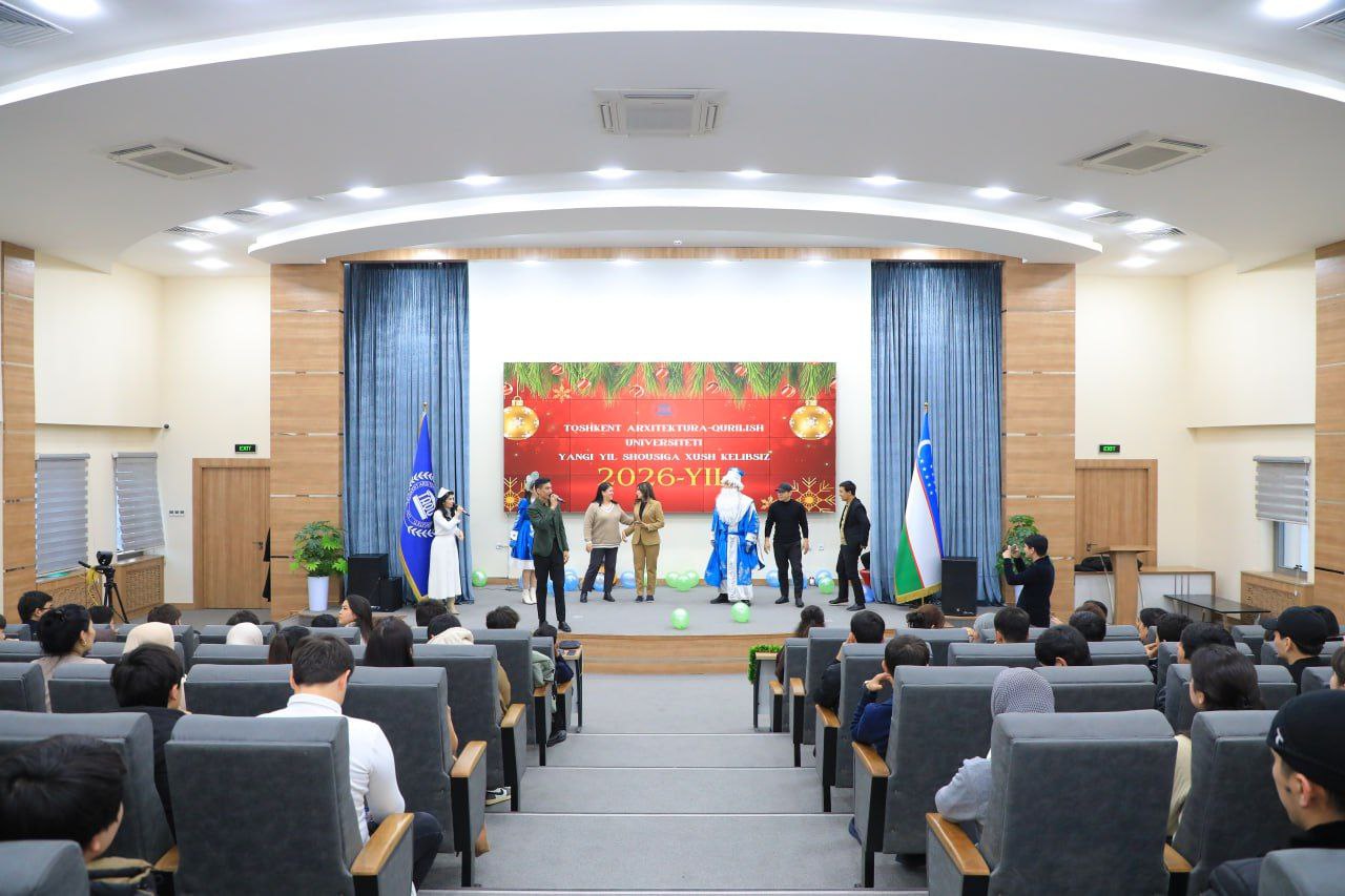 Toshkent arxitektura-qurilish universitetida bayramona dastur va unutilmas lahzalar